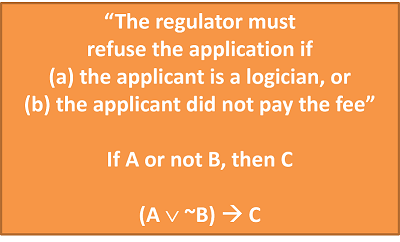 Simpler example provision rendered in symbolic logic